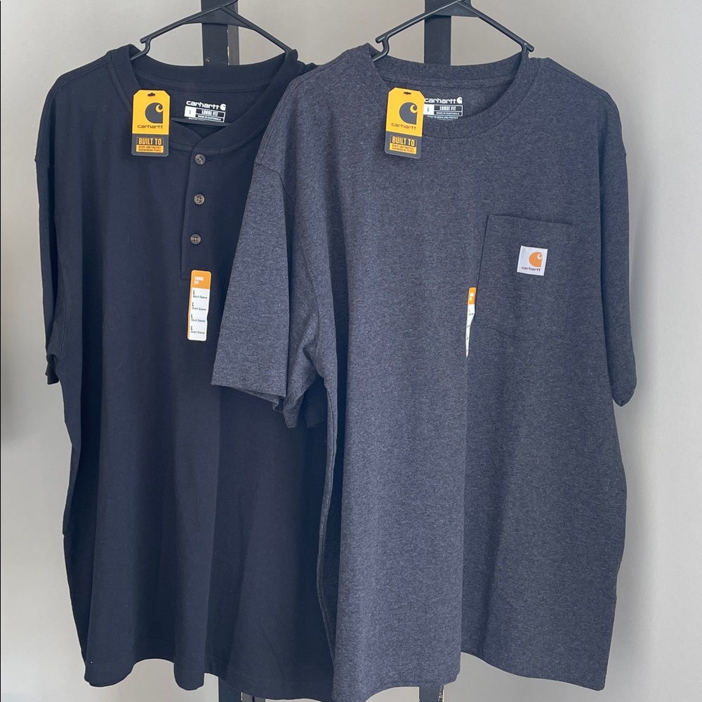 NWT BUNDLE OF 2 - Carhartt Pocket T-Shirt